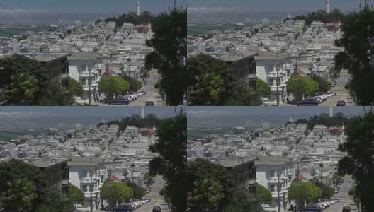 旧金山北海滩建筑高清在线视频素材下载