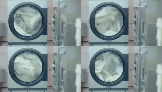 工业洗衣机高清在线视频素材下载