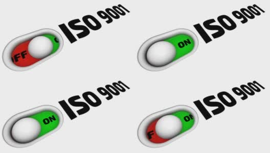 启用和禁用ISO 9001高清在线视频素材下载