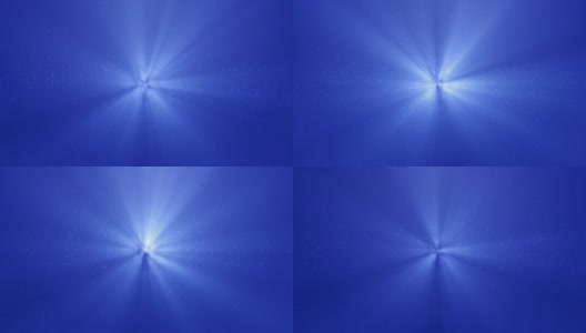光线与蓝色闪光粒子背景高清在线视频素材下载