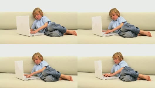 孩子的现代生活方式高清在线视频素材下载