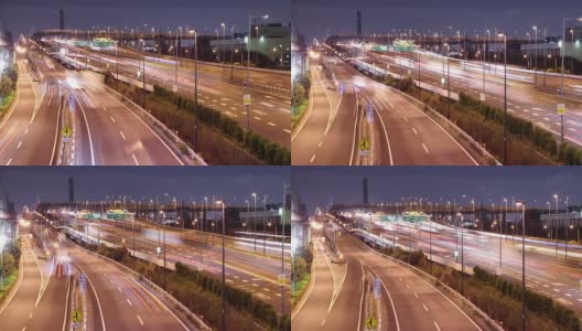 东京高速公路延时高清在线视频素材下载