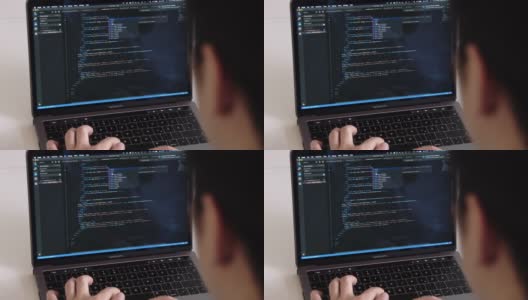 计算机程序员编写一个新程序高清在线视频素材下载