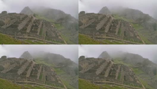 马丘比丘是印加人失落的城市，位于秘鲁南部的库斯科地区高清在线视频素材下载