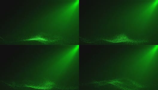 水下海浪-抽象粒子(4k超高清)高清在线视频素材下载