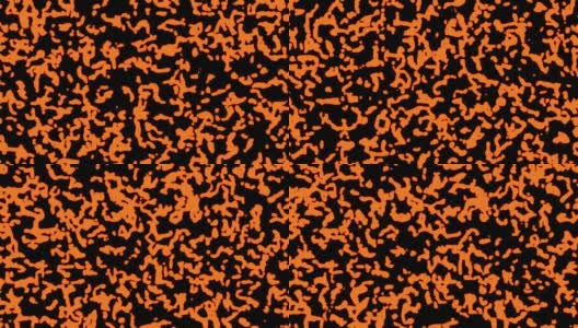 液体橙色波浪公司抽象运动背景。无缝循环。视频动画超高清4K高清在线视频素材下载