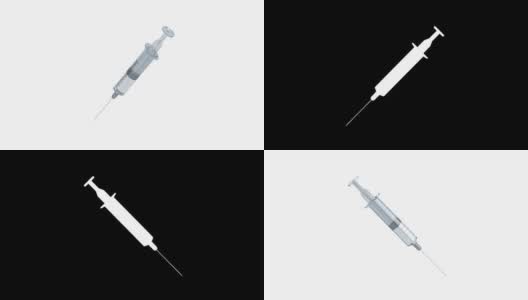 医疗注射器高清在线视频素材下载
