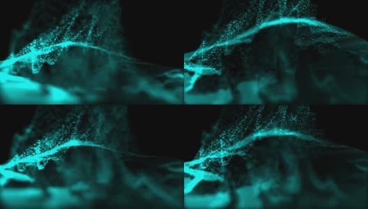 空间粒子高清在线视频素材下载