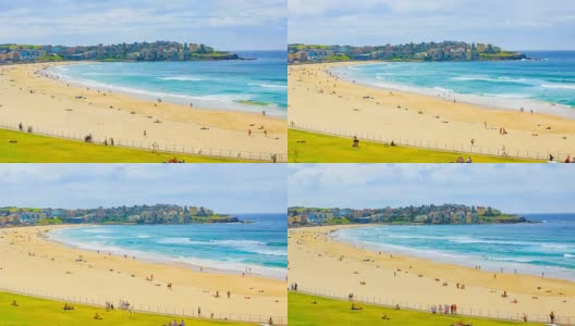 悉尼邦迪海滩,高清在线视频素材下载