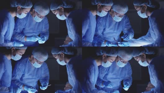外科医生做手术高清在线视频素材下载