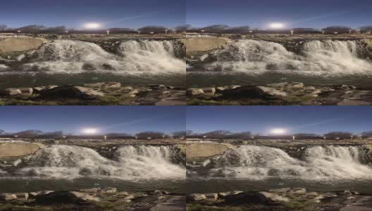 瀑布公园的瀑布高清在线视频素材下载