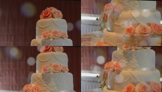 婚礼蛋糕高清在线视频素材下载