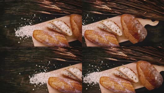 五彩缤纷的美食高清在线视频素材下载