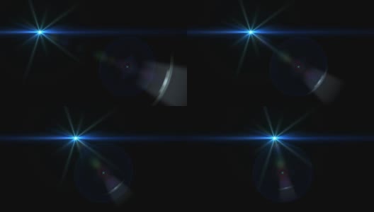 闪光和闪光主题灯光牛排在黑色的背景高清在线视频素材下载