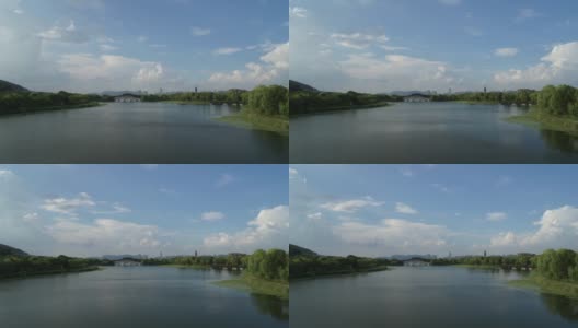 无锡长广西国家湿地公园风光高清在线视频素材下载
