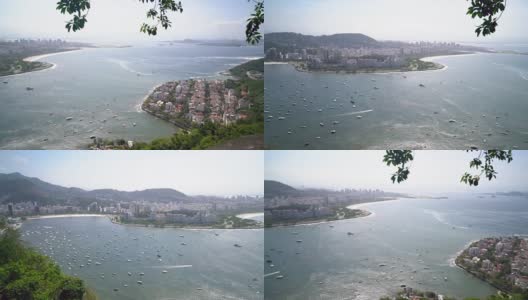 巴西里约热内卢的全景高清在线视频素材下载