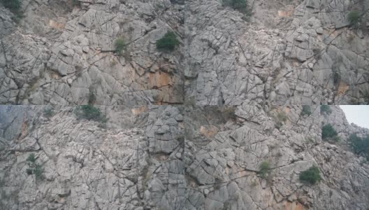 传说中的土耳其奇迈拉峰的岩石斜坡高清在线视频素材下载