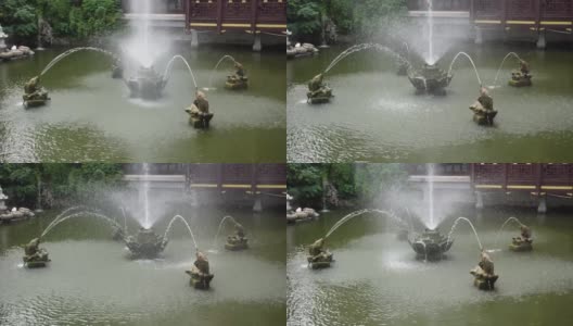 中国上海的城隍庙和豫园高清在线视频素材下载