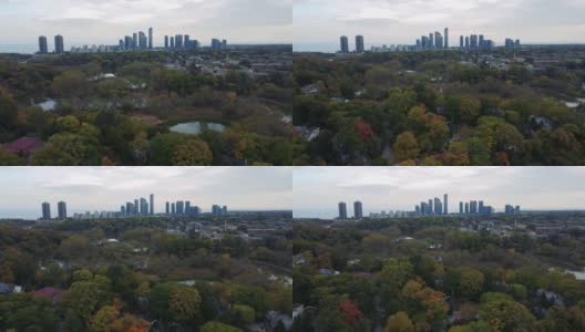 Humber Bay Shores Park海滨公园高清在线视频素材下载