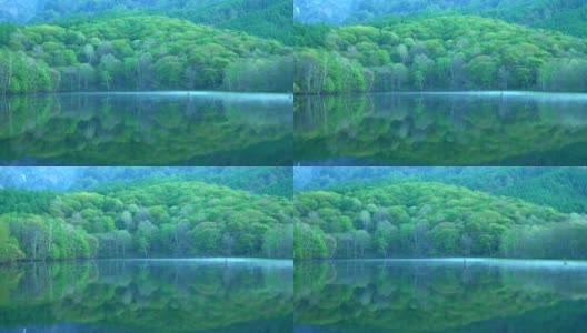 Kagami-ike(镜池)，长野，日本高清在线视频素材下载